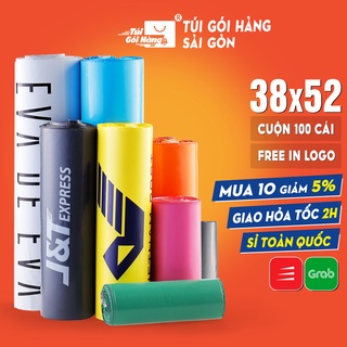 Túi Đóng Hàng 38x52 TUIGOIHANGVN Cuộn 100 Cái Có Keo Dán Niêm Phong