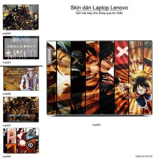 Skin dán Laptop Lenovo in hình One Piece _nhiều mẫu 4 (inbox mã máy cho Shop)