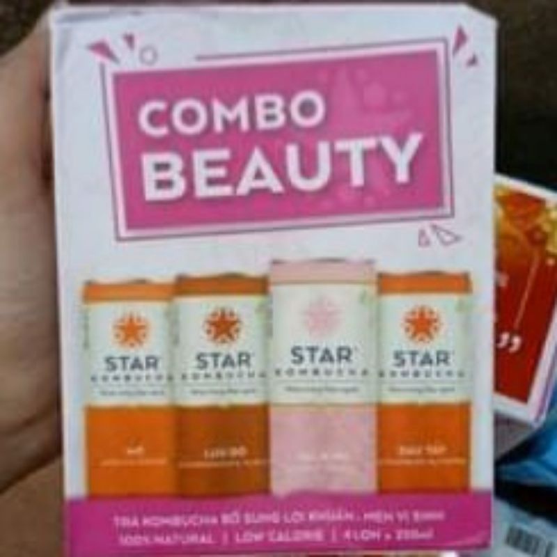 Combo  4 lon  trà