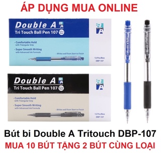 [MUA 10 TẶNG 2] Bút Bi Double A Tritouch DBP-107 Nét 0.7mm
