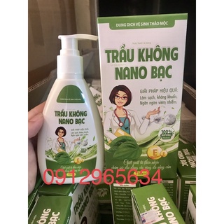 Trầu không Nano bạc dung dịch vệ sunh thảo dược tự nhiên giúp kháng khuẩn, làm sạch, ngăn nấm ngứa, dịu nhẹ an toàn