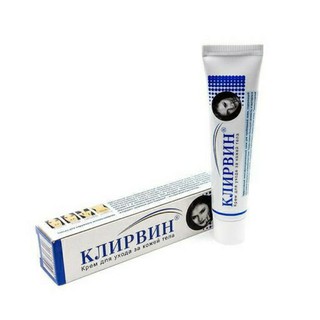 Kem dưỡng da, làm mờ sẹo Klirvin Cream Nga, sẹo lồi, sẹo lõm, rạn da, phục hồi tổn thương da (25g/ tuyb)