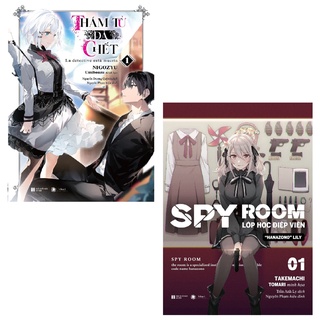 [Mã LIFEMALLCP3 giảm 12% đơn 250K] Sách - Combo Thám Tử Đã Chết &amp; Spy Room - Lớp Học Điệp Viên