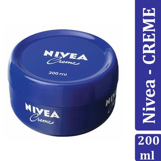KEM DƯỠNG THỂ NIVEA CREME 200ML [ HỘP TRÒN - XANH ĐẬM ]