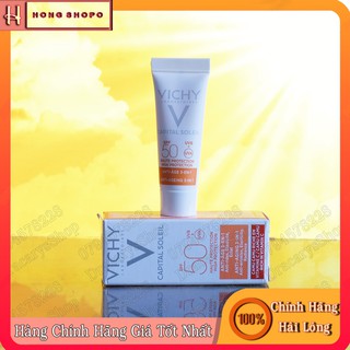 Vichy CAPITAL SOLEIL KEM CHỐNG NẮNG NGĂN NGỪA CÁC DẤU HIỆU LÃO HÓA HẰNG NGÀY SPF50 3ml