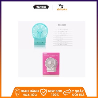 [Mã ELHA22 giảm 5% đơn 300K] [GIAO MÀU BẤT KỲ] Quạt Mini Cầm Tay Hoặc Để Bàn Đa Năng Remax F19