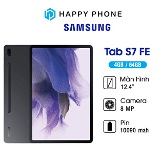 Máy tính bảng Samsung Galaxy Tab S7 FE (4GB/64GB) - Hàng Chính Hãng, Nguyên seal