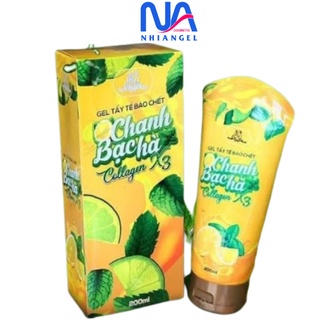 TẨY DA CHẾT CHANH BẠC HÀ CHAI