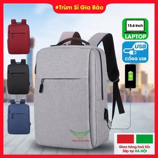 Balo laptop nam nữ 15 6 inch chống sốc , túi đựng máy tính xách tay chống nước , cặp nhỏ gọn thời trang.