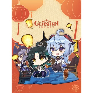 Standee Mini GENSHIN IMPACT CHIBI game tượng acrylic anime trang trí trưng bày xinh xắn