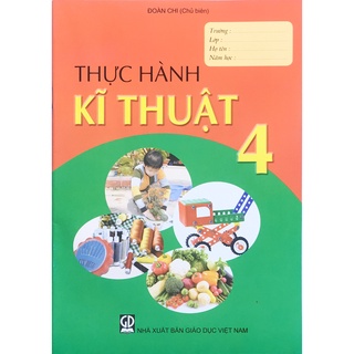 Sách - Thực hành kỹ thuật lớp 4