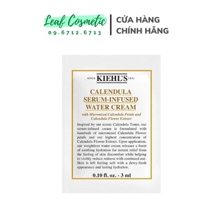 [ Sample 3ml ] Kem dưỡng ẩm hoa cúc Kiehls Calendula Serum-Infused Water Cream