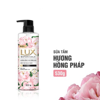 Sữa Tắm Hương Nước Hoa Lux Botanicals Hồng Pháp Nồng Nàn 530gr