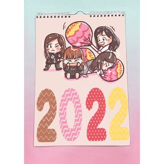Lịch treo tường Blackpink 2022 A4 13 tờ LA4I3 Lịch treo tường dễ thương có lịch âm