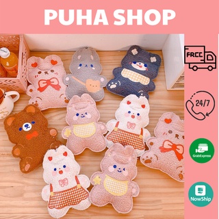 Túi chườm nóng lạnh mini Puha đa năng chườm bụng, túi sưởi giữ nhiệt làm ấm tay chân 200ml