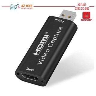 Đầu Chuyển HDMI Vào Laptop, PC Qua Cổng USB 3.0 1080P HDMI Video Capture
