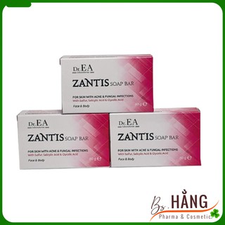 ✅[Chính Hãng] Zantis - Xà Phòng Tắm - Giảm Mụn, Dày Sừng Nang Lông - Dr. EA Zantis Soap Bar, 80g