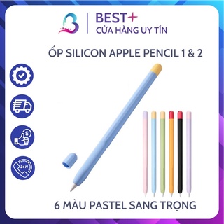 Vỏ bảo vệ silicon / ốp silicon / case cho bút Apple Pencil 1 và Pencil 2, tông màu pastel 2022