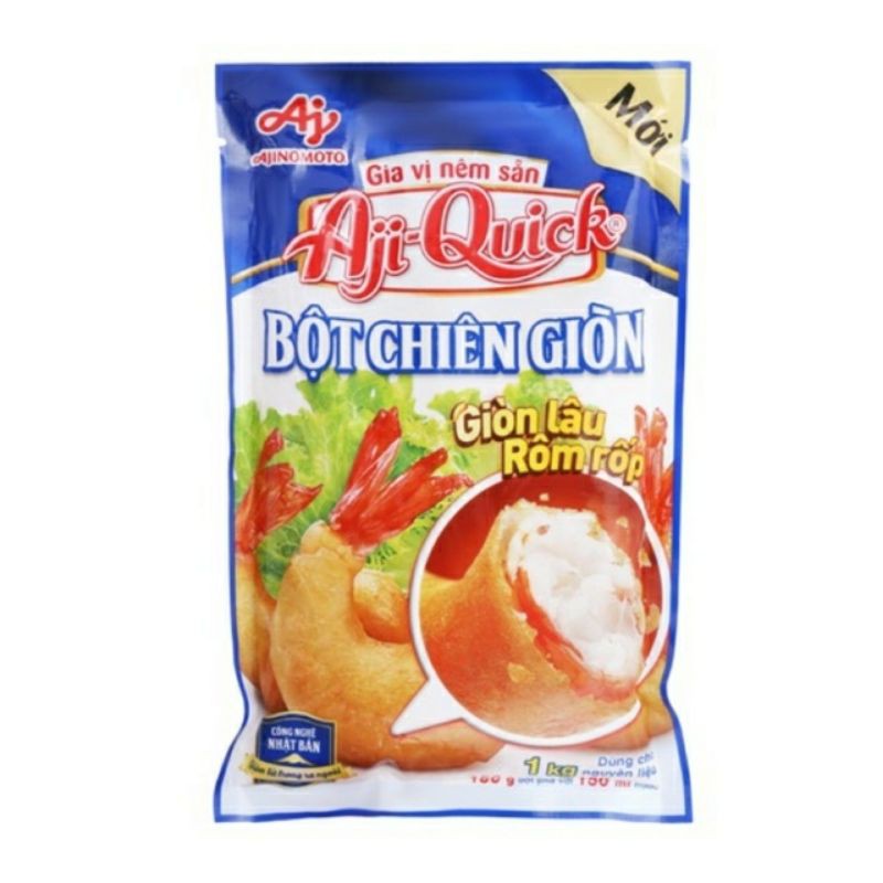 Combo 2 gói Bột chiên giòn Aji quick pha nước