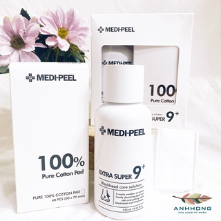Nước hoa hồng ủ mụn đầu đen Medi-Peel Extra Super 9 250ml - ( Tặng kèm bông tẩy trang )