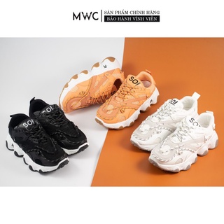 GIÀY THỂ THAO NỮ MWC - GIÀY THỂ THAO PHỐI CHỮ- GIÀY THỂ THAO ĐỘN ĐẾ - GIÀY THỂ THAO NĂNG ĐỘNG CÁ TÍNH NUTT- 0447