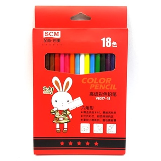Chì 18 Màu SCM V8317-18