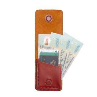 Ví Nam Nữ Da Bò Handmade Đẹp Nhỏ Gọn Galaxy Store GVU07