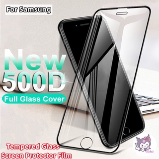 500D HD Tempered Glass Film Samsung A14 A04s A03s A13 A12 A22 A23 A33 A53 A04 A03 A32 A34 A50 A50s A30s A54 A53 A52 A51 A71 A72 A73 A30 A20 A31 A21s A11 M11 A10s S22Ultra Full Cover HD Waterproof Protective Film