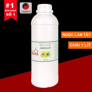 [Free ship] 1 lít Tinh dầu ngọc lan tây Canifo nguyên chất có kiểm định chất lượng -  Ylang Ylang, Giá sỉ