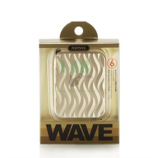 Củ Sạc 4 cổng RP-U41 2.4A REMAX Vàng