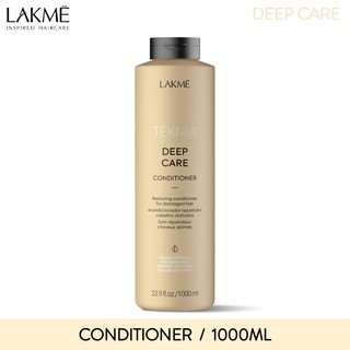 Dầu xả phục hồi tóc khô xơ và hư tổn Lakme Teknia Deep Care Conditioner 1000ml ( New 2020 )