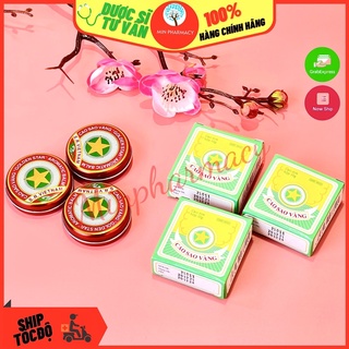 Cao SAO VÀNG (Dầu cù là Sao Vàng) Dược phẩm OPC Hộp 1 lọ 10g - Minpharmacy