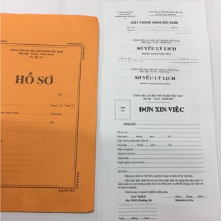 Hồ sơ xin việc