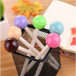 B66 bút kẹo mút tròn bút cute bút dễ thương viết gel