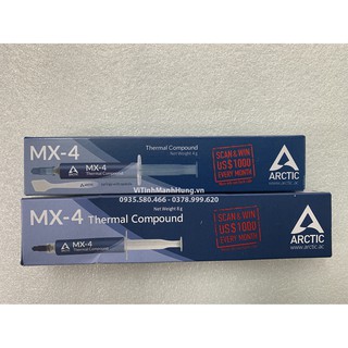 Kem tản nhiệt Arctic MX4 _ 4G, 8G ... hàng chính hãng.