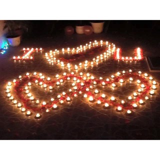 SET nến tealight tỏ tình lãng mạn cho người yêu