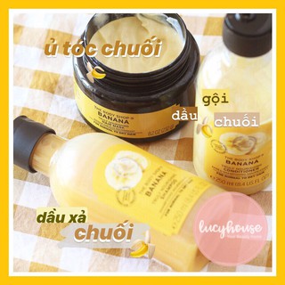 Dầu gội xả Chuối cho tóc hư tổn The Body Shop