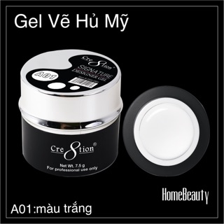 Hủ Gel Vẽ Trắng cre8tion