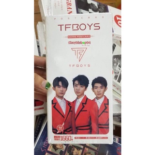 Hộp 30 postcard + 120 sticker TFboys