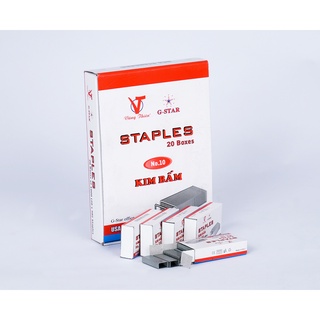 Lốc 20 Hộp Kim Bấm Số 10 Gstar ( No.10 )