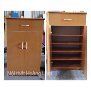 Tủ giầy nhựa màu vân gỗ