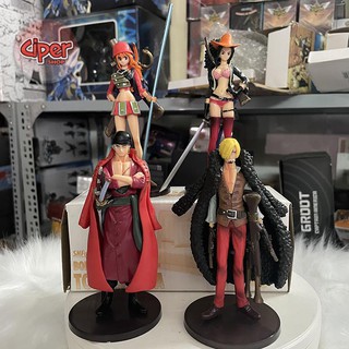 Bộ 4 nhân vật One Piece Film Gold - Figure Action One Piece