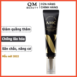 Kem dưỡng mắt AHC Ten Revolution Real Eye Cream For Face, kem mắt AHC chống nhăn Hàn Quốc mẫu mới