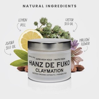 [HÀ NỘI] Sáp Vuốt Tóc Hanz de Fuko Claymation 56g - Chính Hãng
