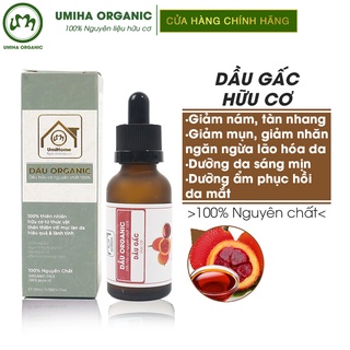 Dầu Gấc nguyên chất UMIHA hữu cơ | Gac Fruit Oil 100% Organic 30ml