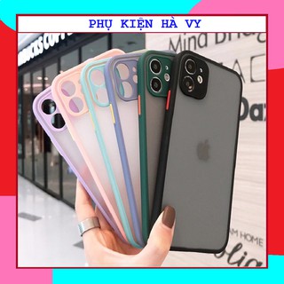 11 / PRO / MAX Xs MAX X XS 8PLUS 7PLUS 6PLUS 6 ỐP NHÁM + BẢO VỆ CAMERA CHỐNG SOCK , VA ĐẬP , BÁM VÂN TAY