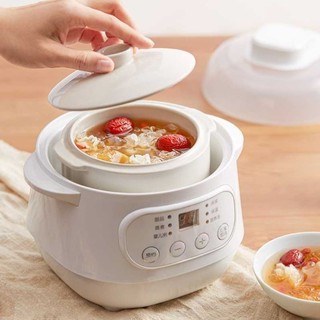 [Mã 155ELSALE giảm 7% đơn 300K] Nồi Hầm Điện Cách Thủy Thông Minh Đa Chức Năng Lòng Bằng Sứ Giữ Nhiệt Tốt Hơn