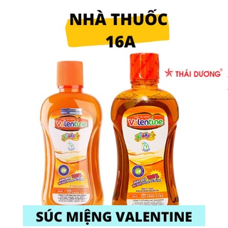 NƯỚC SÚC MIỆNG VALENTINE THÁI DƯƠNG NANO BẠC - HỖ TRỢ GIẢM HÔI MIỆNG, HỌNG SẠCH KHUẨN - CHÍNH HÃNG CÔNG TY