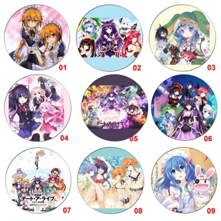 Huy hiệu date a live  mẫu ngẫu nhiên