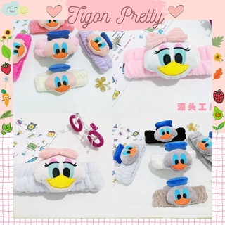 Băng đô cài tóc nhân vật hoạt hình Vịt Donald &amp; Vịt Daisy 3D 🧢